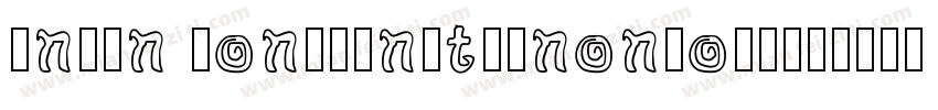 inpin hongmengti_noncommercial -fo字体转换